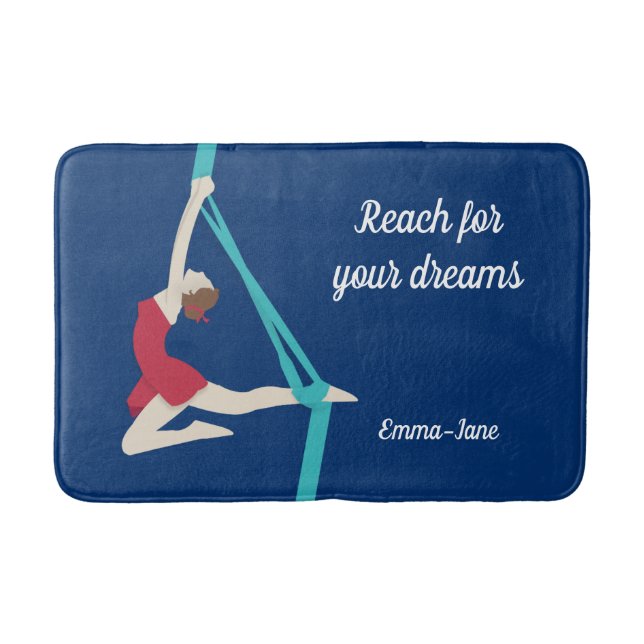 Aerial Silks Badematte (Vorderseite)
