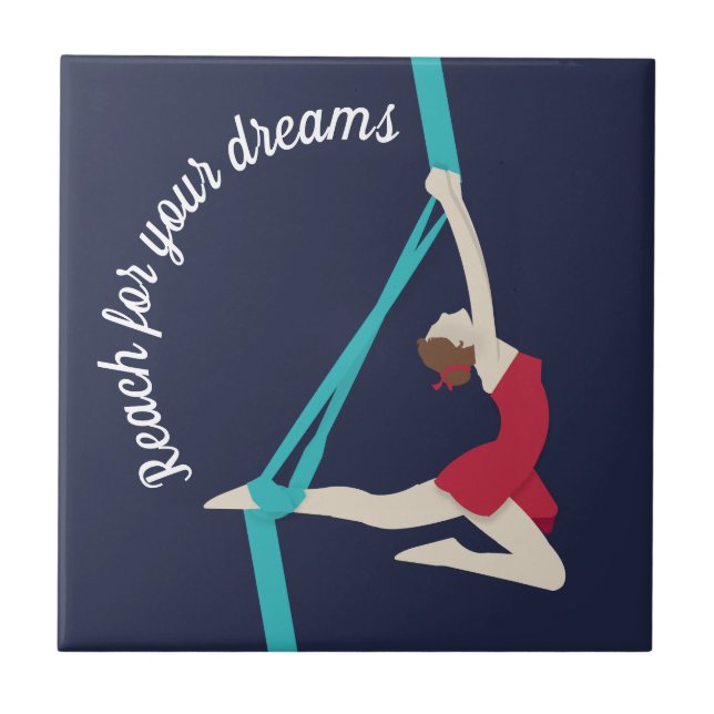 Aerial Silks Fliese (Vorderseite)