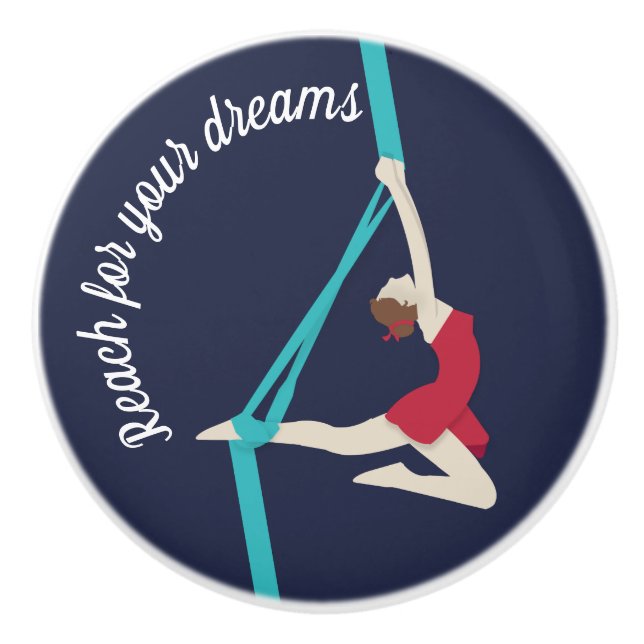 Aerial Silks Keramikknauf (Vorderseite)