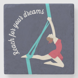 Aerial Silks Steinuntersetzer