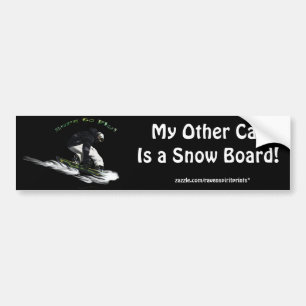 AERIAL SNOW BOARDER Series Autoaufkleber