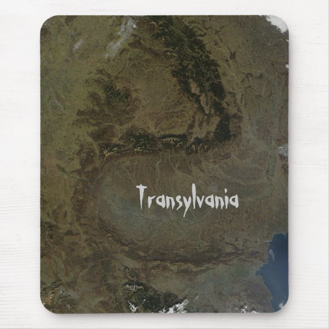 Aerial Transsilvanien-Mauspad Mousepad (Vorne)