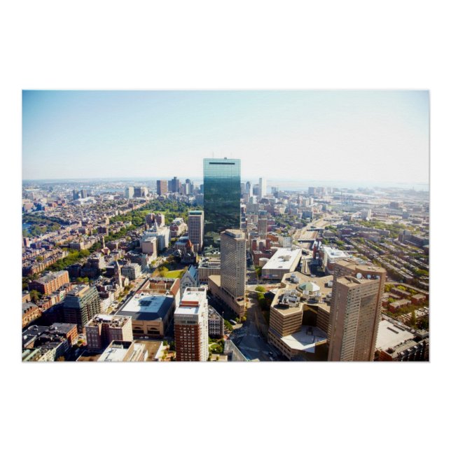 Aerial view of Boston 2 Poster (Vorderseite)