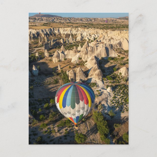 Aerial View Of Hot Air Ballons, Cappadocia Postkarte (Vorderseite)