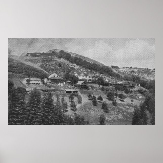 Aerial View of Mountain View Ranch Poster (Vorne)