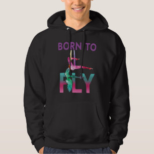 Aerial Yoga Acrobatic Sport Aerialist Gymnastik B Hoodie