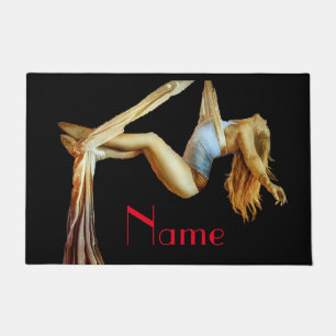 Aerial Yoga Fitness Thunder_Cove Fußmatte