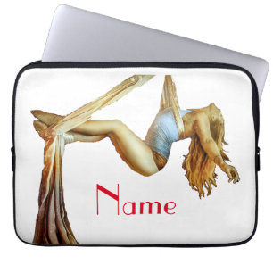 Aerial Yoga Fitness Thunder_Cove Laptopschutzhülle