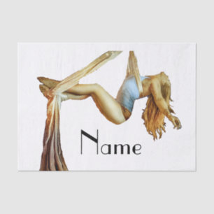 Aerial Yoga Fitness Thunder_Cove Seidenpapier