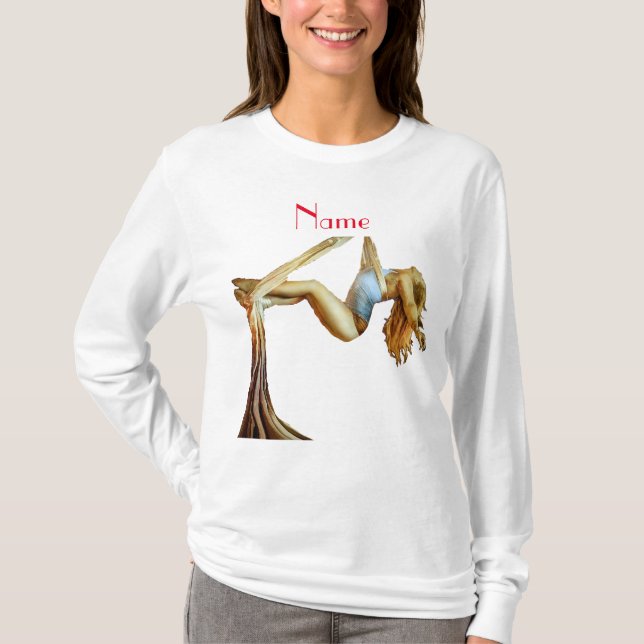 Aerial Yoga Fitness Thunder_Cove T-Shirt (Vorderseite)
