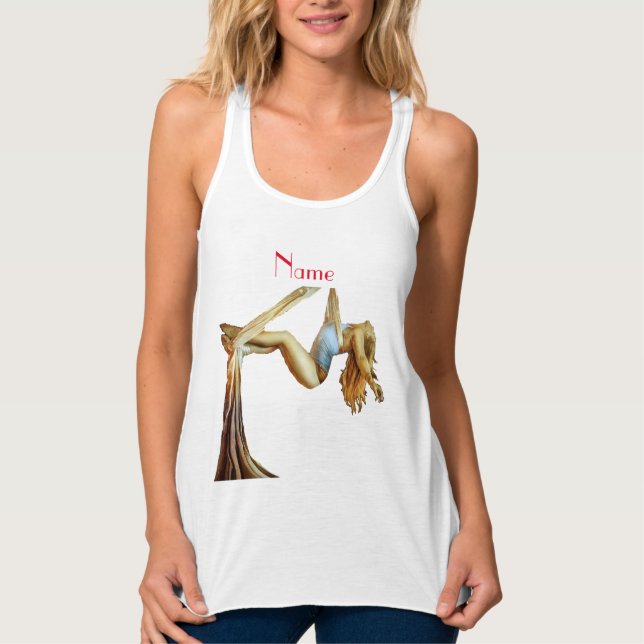 Aerial Yoga Fitness Thunder_Cove Tank Top (Vorderseite)