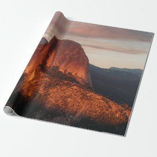 AERIALFOTOGRAFIE DES BERGES GESCHENKPAPIER