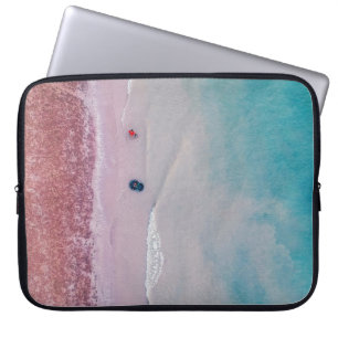 AERIALFOTOGRAPH OF SAASHORE LAPTOPSCHUTZHÜLLE