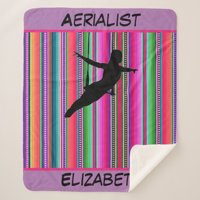 Aerialist Aztec Trapeze Sherpadecke (Vorderseite)