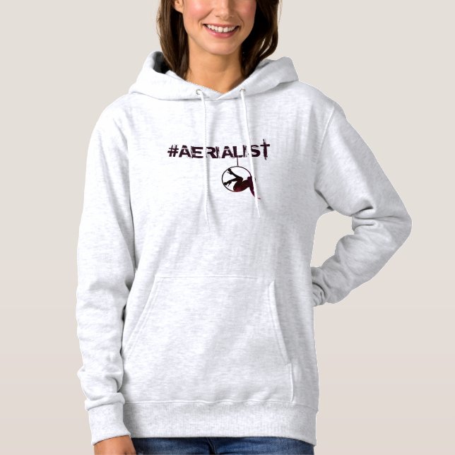 #AERIALIST Hoodie - Luftband/Lyra (Vorderseite)