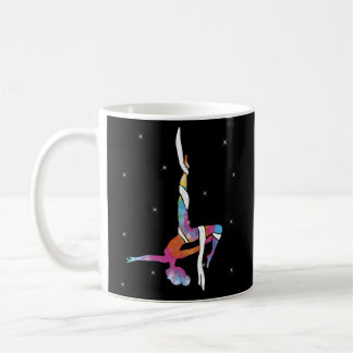 Aerialist - Seidenyoga aus der Luft - Seidenraupen Kaffeetasse