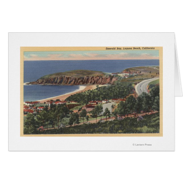 Aérien d'Emerald Bay (Devant horizontal)