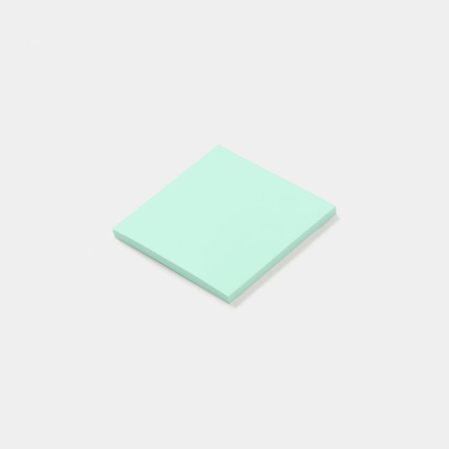 Aero Blue Post-it Klebezettel (angewinkelt)