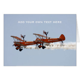 Aerobatic Anzeigenteam der Flügel-Wanderer