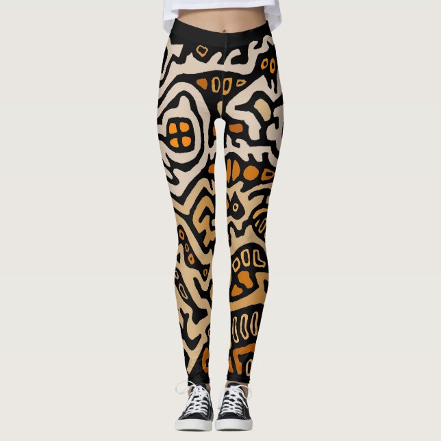 Aerobic Instructor Workout Leggings (Vorderseite)