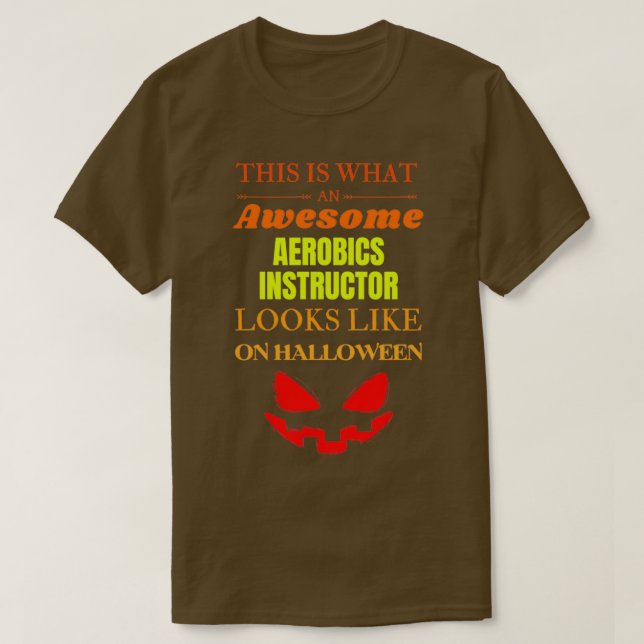 Aerobic-Lehrer 5 T-Shirt (Design vorne)
