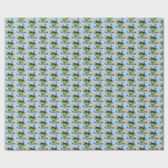 Aerobic-Smoothie Geschenkpapier (Flach)