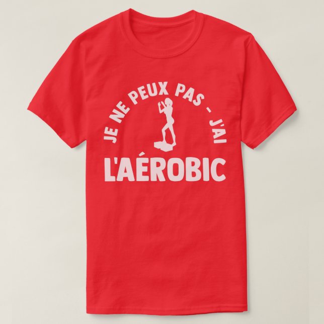 Aerobic Workout-Geschenk T-Shirt (Design vorne)