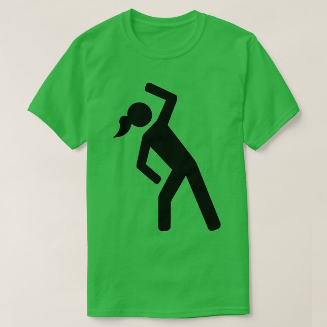 Aerobics symbol T-Shirt (Design vorne)