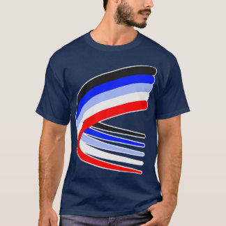 Aerodrome Weiße Kontur T-Shirt