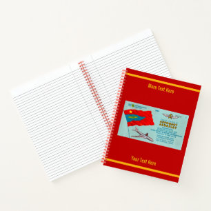 Aeroflot-Passagier-Ticket Notizbuch