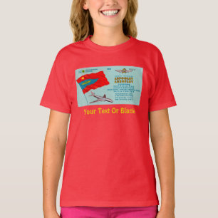 Aeroflot-Personenflugticket T-Shirt