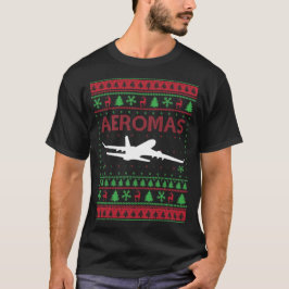 Aeromas hässliche Weihnachtsstrickjacke T-Shirt