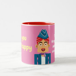 Aeromoza Zweifarbige Tasse