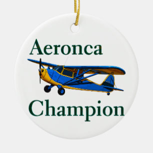 Aeronca Champion Keramikornament