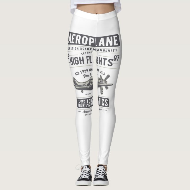 Aeroplane Leggings (Vorderseite)