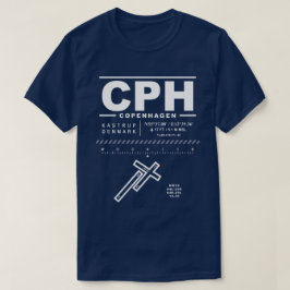 Aéroport de Copenhague, Kastrup CPH T-Shirt