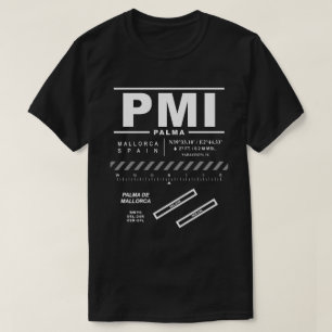 Aéroport de Palma de Majorque T-Shirt PMI