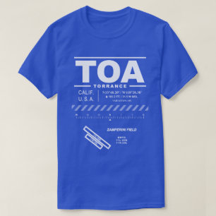 Aéroport de Torrance - Zamperini Field TOA T-Shirt