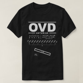 Aéroport des Asturies - T-Shirt OVD