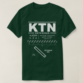 Aéroport international de Ketchikan T-Shirt KTN