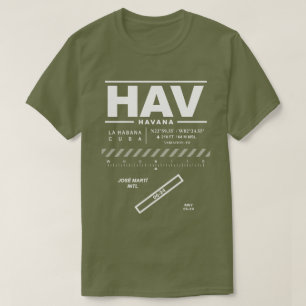 Aéroport international José Martí HAV T-Shirt
