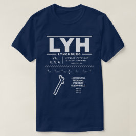 Aéroport régional de Lynchburg LYH T-Shirt