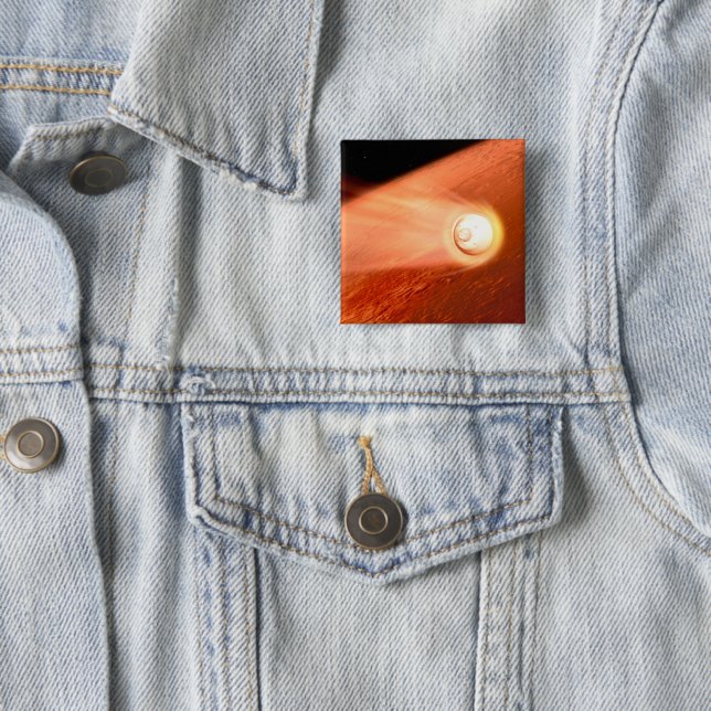 Aeroshell mit Dauerabstieg in die Mars Button (Beispiel)