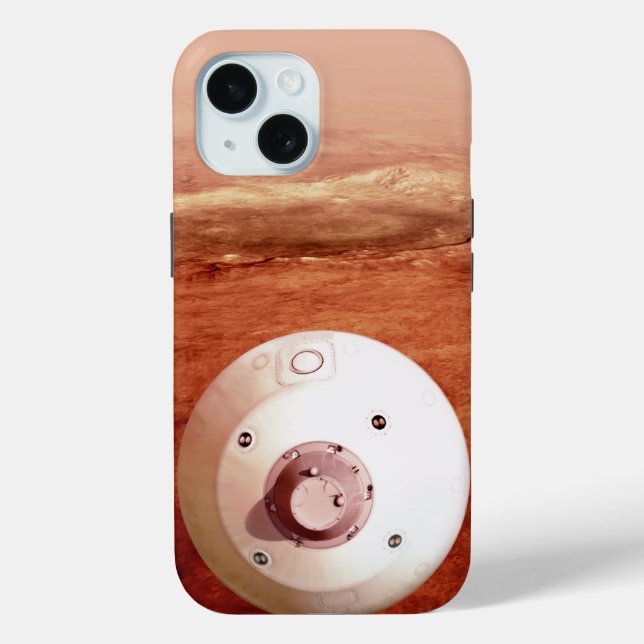 Aeroshell mit Dauerabstieg in die Mars Case-Mate iPhone Hülle (Rückseite)