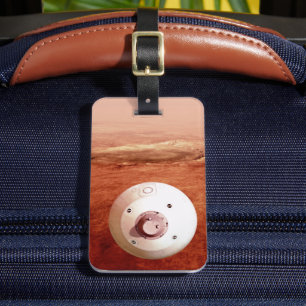 Aeroshell mit Dauerabstieg in die Mars Gepäckanhänger