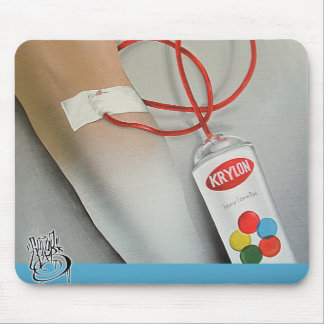 Aerosol-Sucht Mousepad