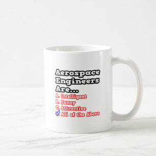 Aerospace Engineers Quiz...Joke Kaffeetasse