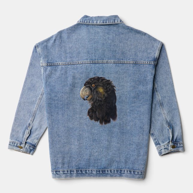 Aert Schouman Vogelkopf Jeansjacke (Rückseite)