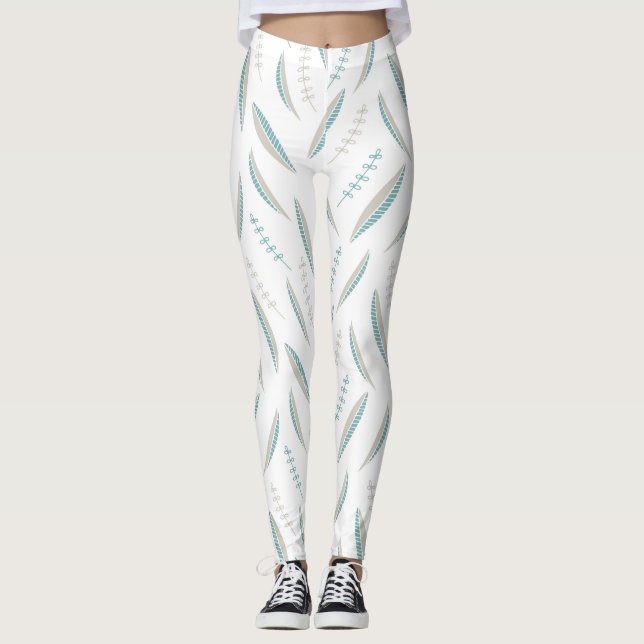 Aéry Feuille Pastel leggings (Devant)
