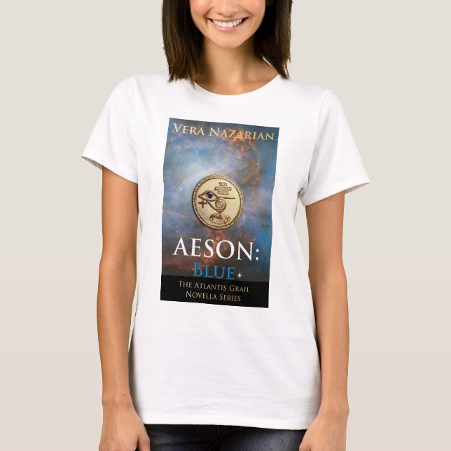 Aeson : Bleu - T-Shirt Clair (Devant)